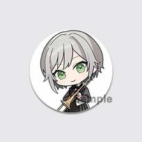 32/44/58mm Project Sekai Button Pin Cartoon Character Asahina Mafuyu/Kamishiro Rui Cute Brooch Badge Bag Decor Fans Collect Friends Gift 32mm