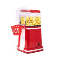 Popcorn Maker 1P Automatic Mini Small Electric Heating Home Healthy Oil-free Children Homemade Snacks Corn Machine red