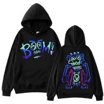 Women Hoodie Hot Anime Arcane Jinx Graffiti Hoodie Harajuku Hip Hop Pullover Tops Sweatshirt Fans Gift Hoodies & Sweatshirts Women’s S black