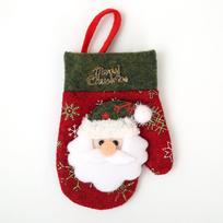 New Christmas Decorations Restaurant Tabletop Cutlery Set Knife and Fork Set Gift Bag Gloves
