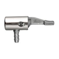 Bicycle Air Pump Nozzle Replacement Head -Valve Tyre Tube 6MM gray