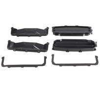 UTV Windshield Vent Kit Good Sealing Wind Shield Parts with Defogging Vents for Hard Coated