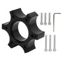 Vairo adapterio plokštė Aliuminio lydinys 70 mm tarpiklis Thrustmaster T300RS su 13?14 colių black