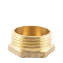 1pcs Brass Pipe Hex Head Brass End Cap Plug Fitting 1/8  1/4  3/8  1/2  3/4  Male Female Thread Coupler Connector Adapter 3I8 Inch