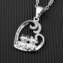 Personalized Love Pendant Fashion Pair Frog Men's Necklace Holiday Gift Accessories