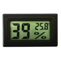 Mini Black Digital LCD Indoor Temperature Humidity Meter Thermometer Hygrometer