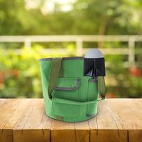 Garden Tool Bag Storage Basket Canvas Durable Multifunctional for Outdoor Picnic Camping