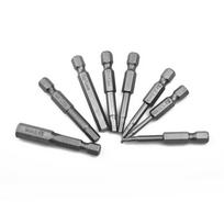 8pcs Hex Key Bits Set Quick Connect Metric Silver Magnetic handle