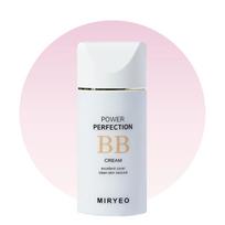 MIRYEO Power Perfection BB Cream 50ml (SPF50+ PA+++), Natural beige color, Brightening, Moisturizing, Korean Cosmetics, Kbeauty, sample white