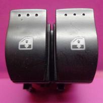 Contacteur de bouton pour lève-vitres électrique avant - Renault Clio 2 II non confort