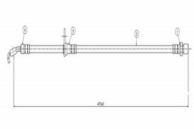 Rear Brake Hose Conveyor T5 03 9094702660 9094702660 9094702799 9094702912