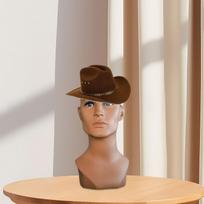 Bald Male Mannequin Head Wig Display Stand,Multipurpose,Wig Holder Manikin for brown
