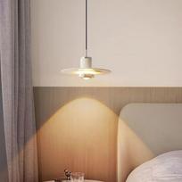Modernus LED pakabinamas apšvietimas miegamajam, naktinis pakabinamas šviestuvas, lubų sietynas, dekoracija, marmurinis restorano, viešbučio šviestuvas balta