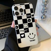 Mobiliųjų telefonų dėklai, skirti iPhone 11 13 15 Pro Max 12 14 Pro Max Case iPhone 16 15 Plus 13 Pro 12 Matinio tekstūros dažytos animacinės gėlės iPhone 16 Pro Max juoda