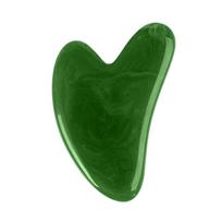 Beeswax Resin Guasha Board Scraper Neck Body Acupuncture Spa Massage Plate AVE žalia