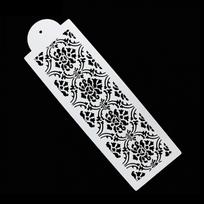 DIY Hollow Lace Flower Cake Fondant Mould Stencils Template Decorating Tool AVE