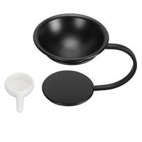 Essential Oil Burner Aroma Diffuser 100ml Bowl Relaxing Wax Melt Burner Tealight Candle Holder for black
