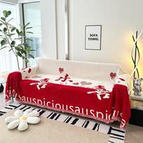 Skandinaviškas kutais sofa rankšluostis universalus sofos užklotas užvalkalas pilnas uždengimas sofos pagalvėlės užvalkalas apsauga nuo dulkių nuo katės įbrėžimų baldų apsauga 180X130cm