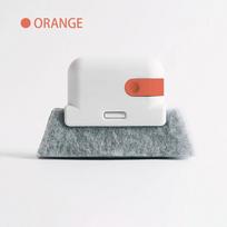 2 in 1 Groove Cleaning Tool For Window Frame Door Groove Cleaning Brush Sliding Door Track Cleaning Tools Hand-held Crevice Cleaner oranžinė