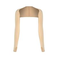 Yousheng Sunscreen Sleeves for Cycling Golf Anti-UV Solid Color Ice Shawl Sleeve for Shoulders Quick-Drying Daily Wear Travel Cooling Shawl Sleeve beige