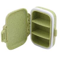 Portable Pill Case 3 Compartment Travel Vitamin Divider Container Storage Box Medicine Organizer AVE
