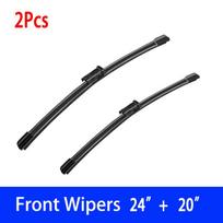 Wiper Blades For Volvo XC90 MK2 2016-2019 Front  Windshield Clean Window Windscreen Auto Parts Car Rain Brushes 24''+20''