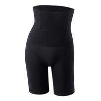 New Postpartum Flat Angle High Waist Belly Panties Women's Tie Belly Lift Hips Body Plus Size Skinny Safety Shape Pants XS/S juoda