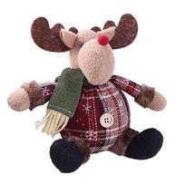 Home Christmas Decoration Cute Santa Snowman Deer Doll Ornament AVE