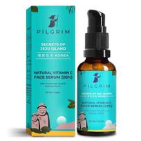 Pilgrim Korėjietiškas 20% vitamino C veido serumas su hialurono rūgštimi ir kakadu slyva spindinčiai/sausai/riebiai odai ir mišriai odai ir be žiaurumo |30ml