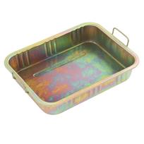 Galvanized Oil Drip Tray Pan Professional Metal Drain Container Universal Auto Repair Tool for