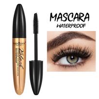 Makeup Explosion Primer vandeniui atsparus plonas garbanos, netepantis 5D tušas Gold Tube Black