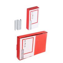 1 dėžutė Nr. 10 sąsagų 1000 vnt. dėžutėje Greitas segimas Lygus Electroplated Metal Mini sąsaga red