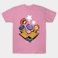 T Shirt Women B Boy Kirby Harajuku Print Kawaii Tshirt Summer Short Sleeve Female T-Shirt Top Tee S pink