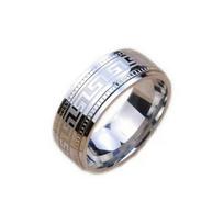Men Jewelry Titanium Steel Romantic Geometry AVE 7