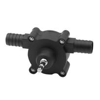 Car portable water pump electric drill pump self-priming delivery pump oil portable round handle heavy-duty self-priming juoda