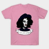 T Shirt Women Whats Your Damage Harajuku Print Kawaii Tshirt Summer Short Sleeve Female T-Shirt Top Tee S rožinė