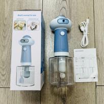Katės Automatinis Putų Muilo Dozatorius Belaidis Šunų Maudynių Valymo Elektrinis Šunų Šampūno Putų Mašinėlė Gyvūnėlių Purkštuvas Reikmenys mėlyna