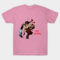 T Shirt Women Gan Ning Harajuku Print Kawaii Tshirt Summer Short Sleeve Female T-Shirt Top Tee S rožinė