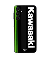 Case for Samsung Galaxy A16 Kawasaki Florida Motorcycle Marseille logo Maniacase juoda