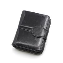 Stylish Women's Short Wallet: Casual Clutch with Zipper, Multi-Card Slots & Coin Purse