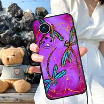 Dragonfly Phone Case For Honor 90 Lite 50 70 Magic 5 6 Pro X6 X7 X8 X9 X6a X7a X8a X9a X9b X8b Cover Honor X7 purple
