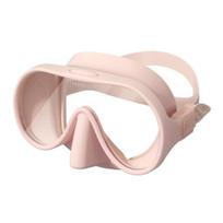 Yousheng Swim Goggles with Nose Cover Clear Vision Anti-Fog Swimming Pool Glasses No Leaking Snorkel Diving Masque for Adults Youth šviesiai rausvos spalvos