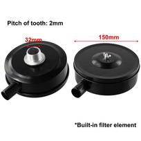 Filter Muffler Air Compressor Intake Filter Muffler Parts Replace Spare 150mm