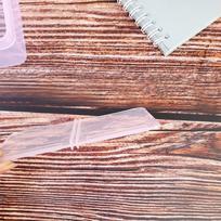 Nuimamas 6 skyrių skaidrus plastikinis laikymo dėžutė papuošalams, auskarams, karoliukams, varžtams, dėklas, ekranas, organizatorius, konteineris 1PC brown