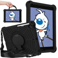 For Apple iPad 10.2 2019 2020 2021 7th 8th 9th Gen A2197 A2270 A2602 A2604 Case EVA Kids Safe Pull Ring Shockproof Shoulder Strap Stand Tablet Cover For iPad 10.2 2021 juoda