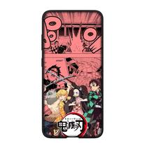 Dėklas telefonui Samsung Galaxy S25 S24 S23 iPhone 16 15 Xiaomi Redmi Note 14 13 12 16E 11 Pro Max OPPO Moto Huawei Kamado Nezuko Demon Slayer Tanjirou for Huawei P30 Lite lubų spalva