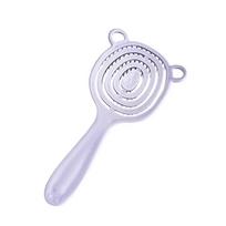 One-Button Hair Removal De-shedding Brush for Cats and Dogs Grooming Comb for Fluffy Styling Loose Fur Removal Pet Massage Comb violetinė