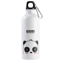 6 spalvų 500 ml nešiojamas sportinis kempingo dviračio aliuminio lydinio vandens butelis mielas balta