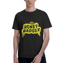 Medaus barzda Vyriški marškinėliai Homme T-shirt Gatvės stilius Medvilniniai kasdieniai visų sezonų marškinėliai Marškiniai Vyriški drabužiai Anime drabužiai S