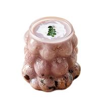 Wine Beer Milk Water Cup 400ML Heat-resistant Glass Cold Drink Cup Coffee Fruit Juice Drinking Glass Cup Breakfast Mug Drinkware